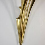 Oscar Torlasco brass wall lamp for Lumi Milano, 1950s