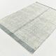Turkish Gray Beige Contemporary Kilim Rug, 136x204Cm