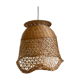 Vintage wicker pendant lamp