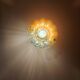 Murano flower wall light