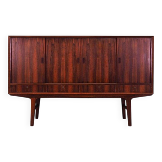 Rosewood highboard, Danish design, 1970s, production: Denmark
