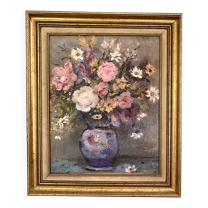 Nature Morte aux Fleurs - toile