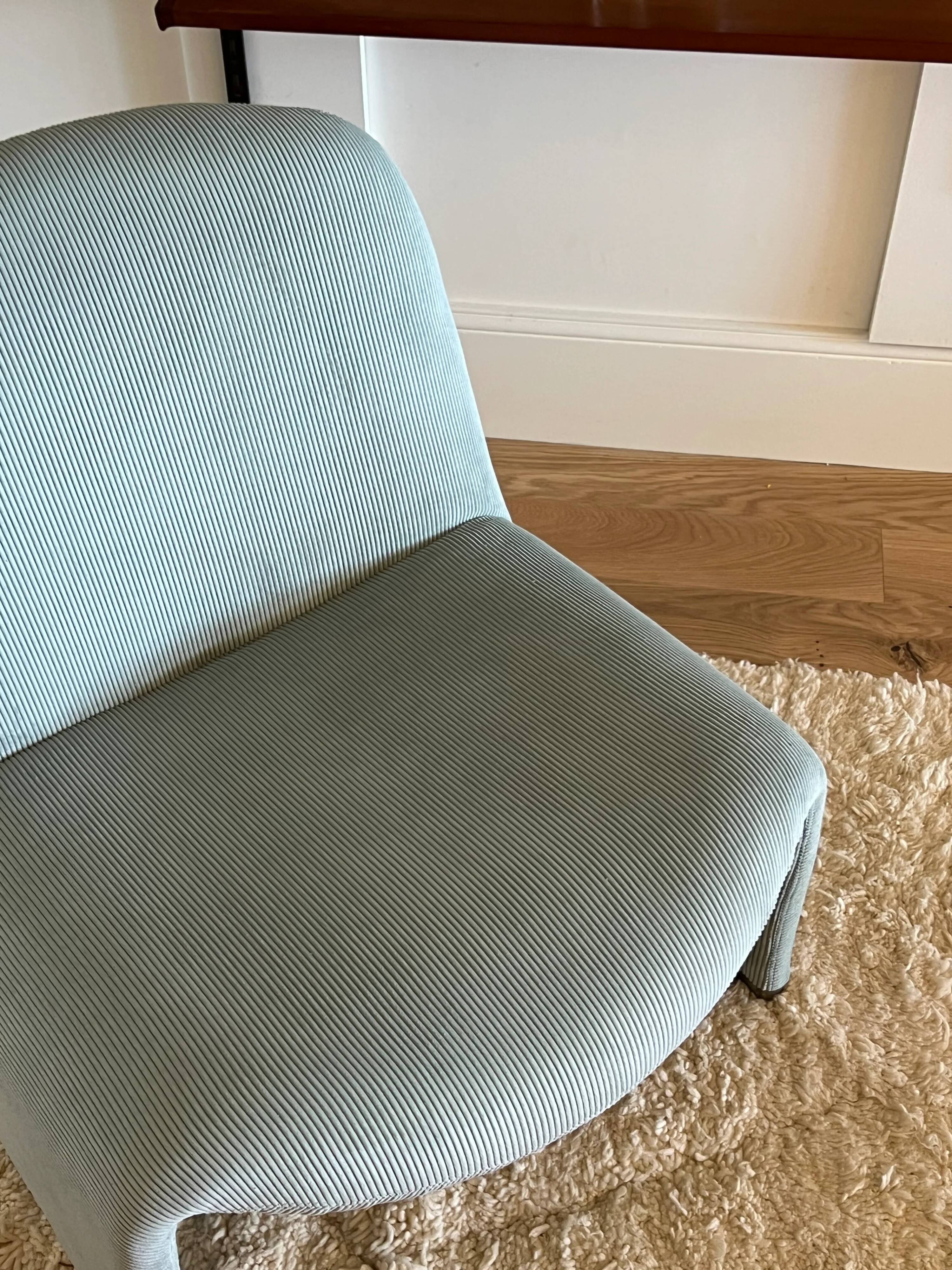 Light blue corduroy