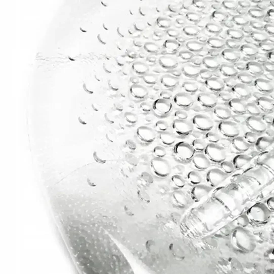 Modernist appetiser platter, pressed glass, design by J.S. Drost, HSG Ząbkowice, Poland, 1970s