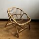 Fauteuil rotin enfant