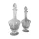 Duo de carafes en cristal de Saint Louis