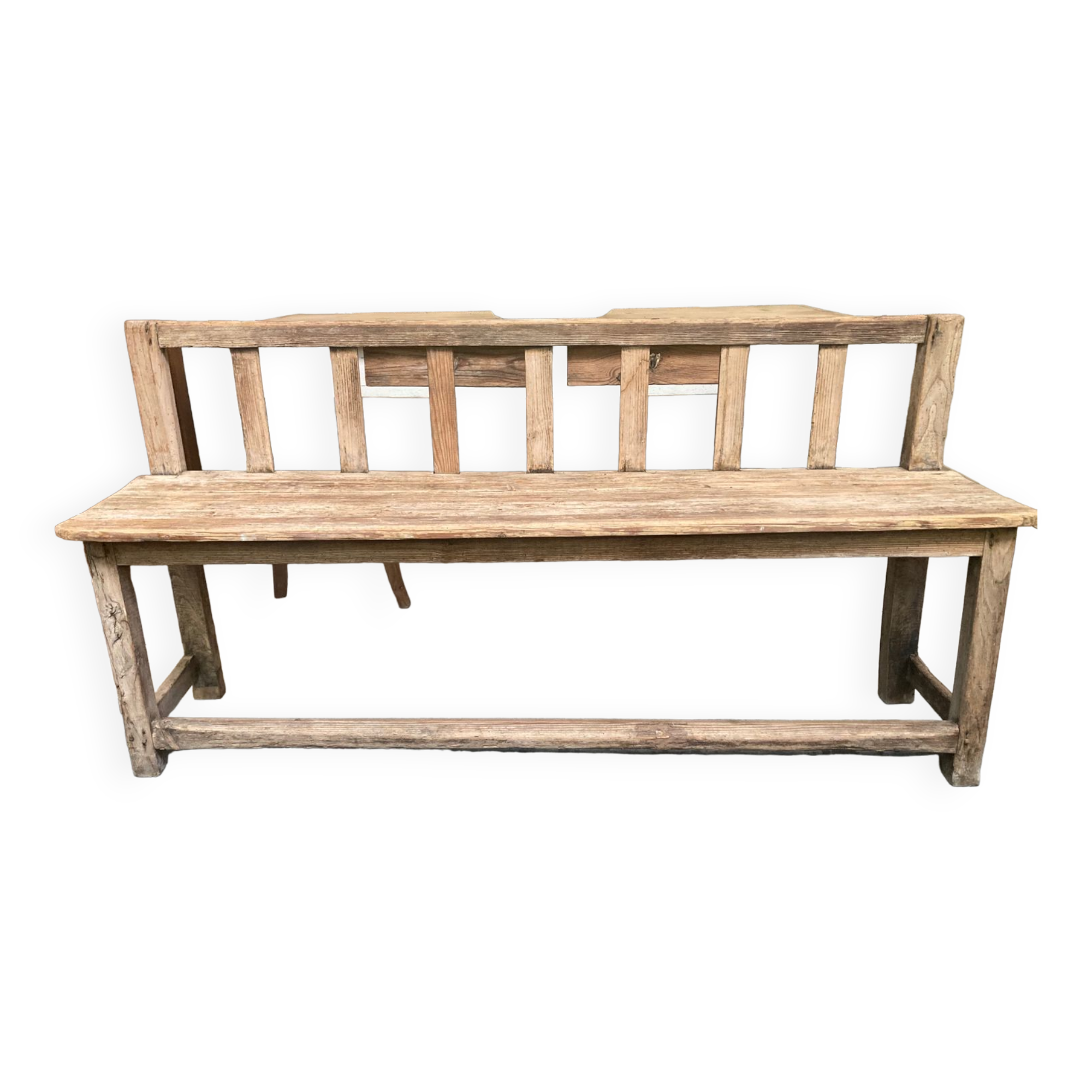 Wooden bench