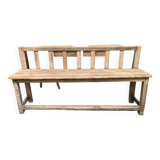 Wooden bench