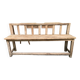 Wooden bench
