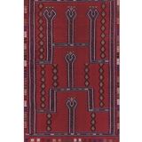 Vintage Turkish Oushak Rug Handwoven 144x240 cm
