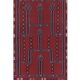 Vintage Turkish Oushak Rug Handwoven 144x240 cm