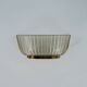 Single Art deco Seguso sconce in brass and glass. Italy 1940s