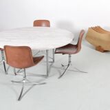 PK-54 Scandinavian dining table by Poul Kjaerholm for E. Kold Christense