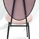 Chair 60s skaï old pink