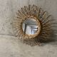Wicker sun mirror