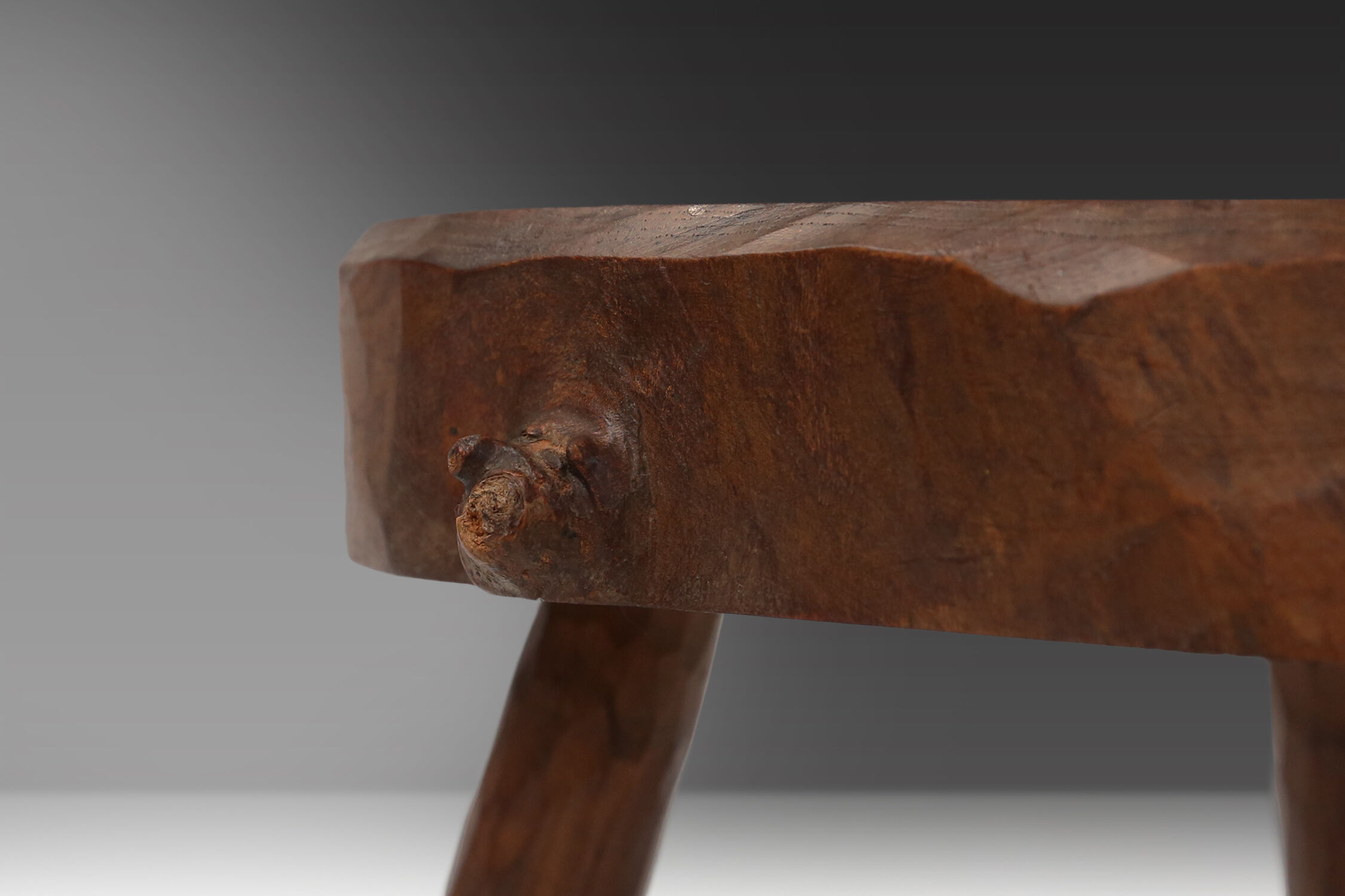 Rustic wooden stool  Ca.1935