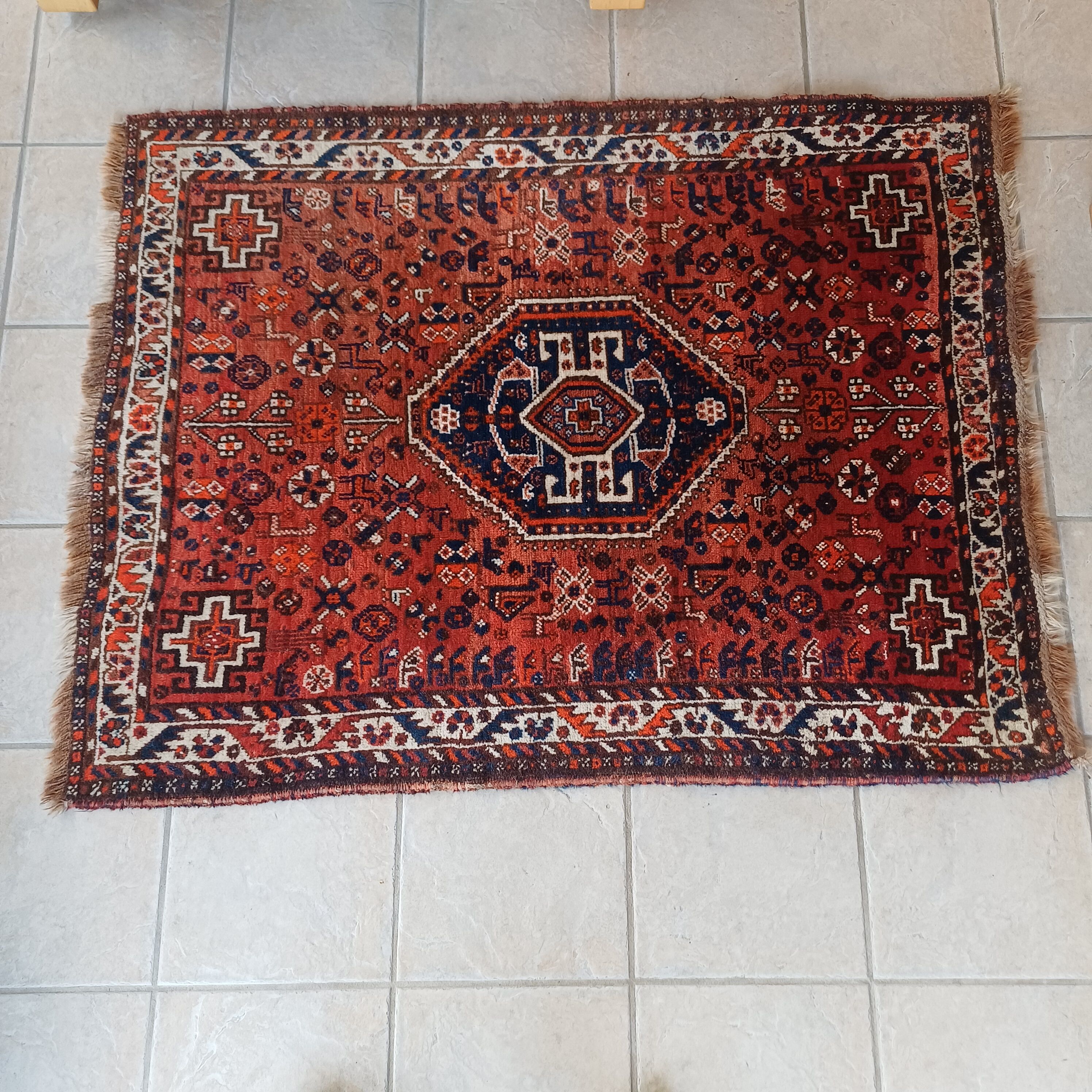 Persian wool rug 1.50 × 1.20