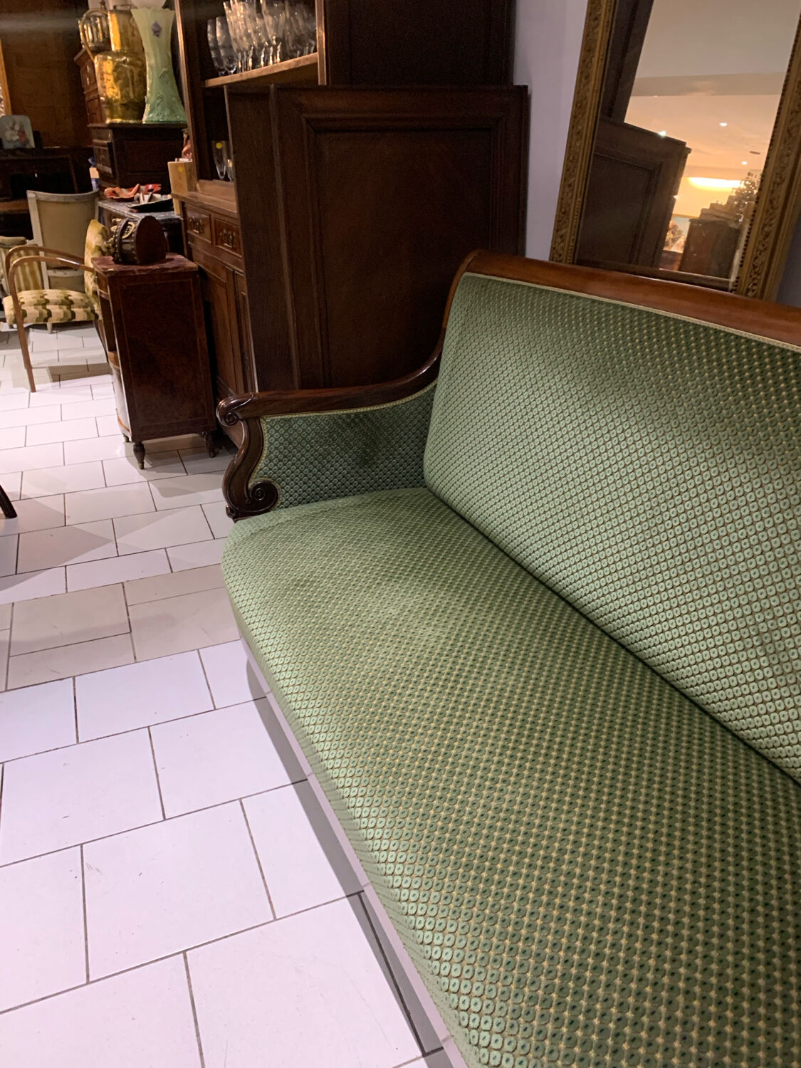 Restoration style sofa