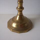 Former Golden brass candlestick
