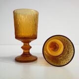 Twelve wines vintage glasses