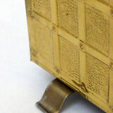 1960's brass magazine rack