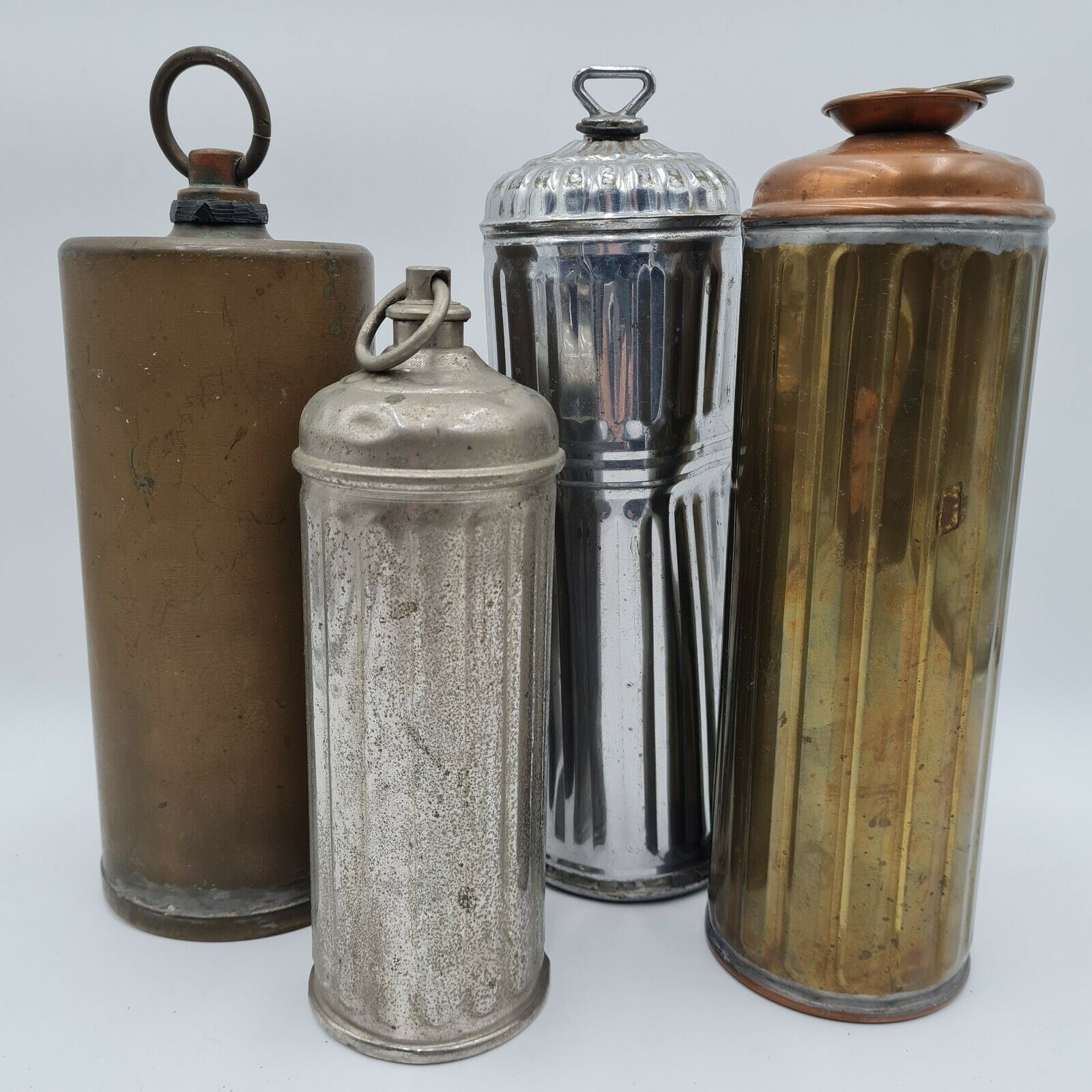 Set of 4 hot water bottles for decoration