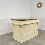 1900s solid oak counter