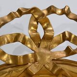 Miroir Ovale en Bois Doré, Style Louis XVI, époque Napoléon III – Milieu XIXe