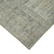 Handmade Anatolian Vintage 173 cm x 242 cm Grey Patchwork Carpet