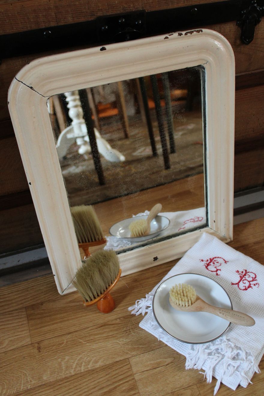 Ancien miroir - 43x37cm