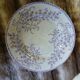 6 antique flat plates in ironstone