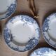 Set of 5 Dolphin plates BFK 1920