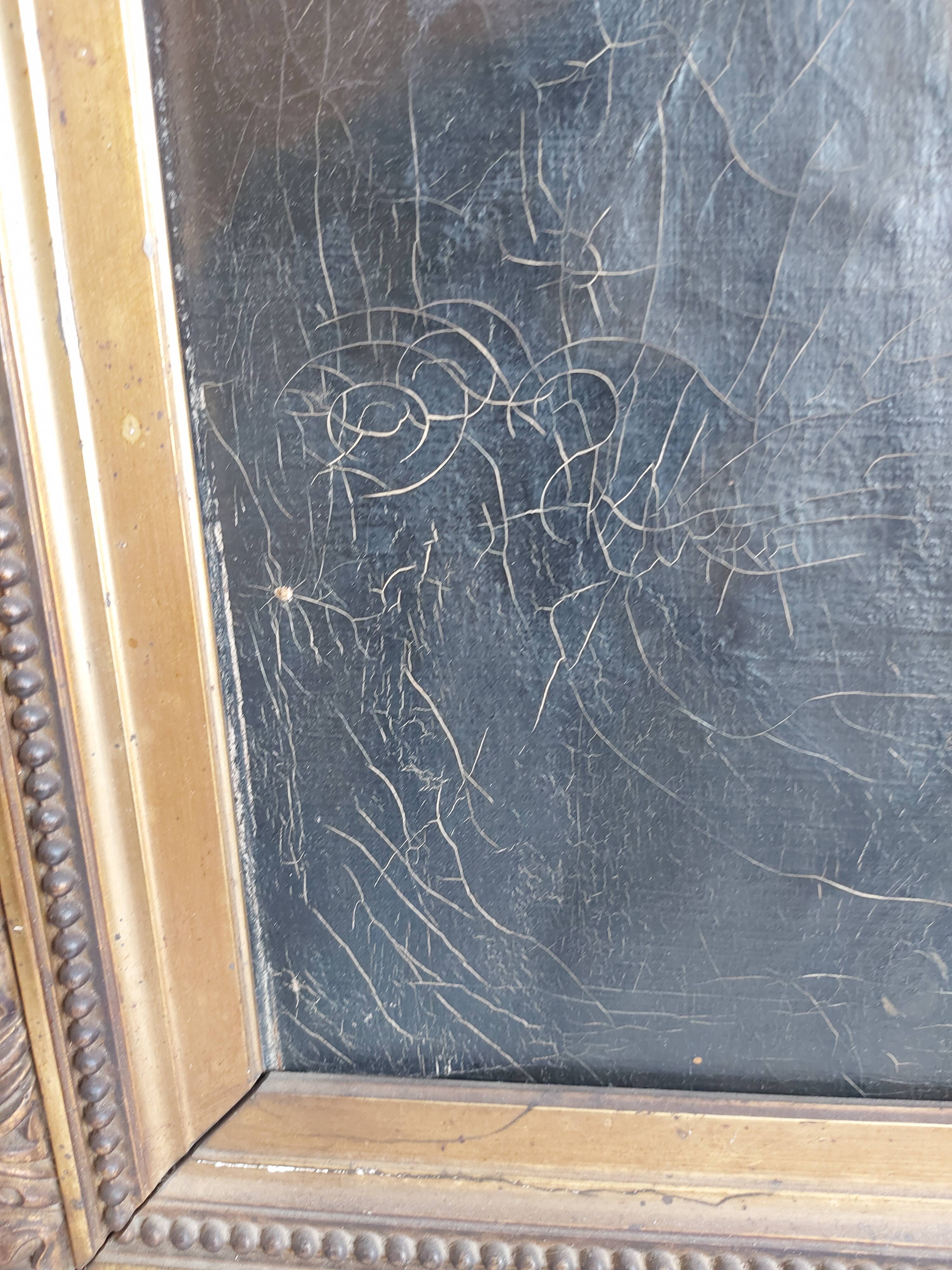 Portrait of a man with a moustache