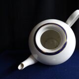 White porcelain teapot