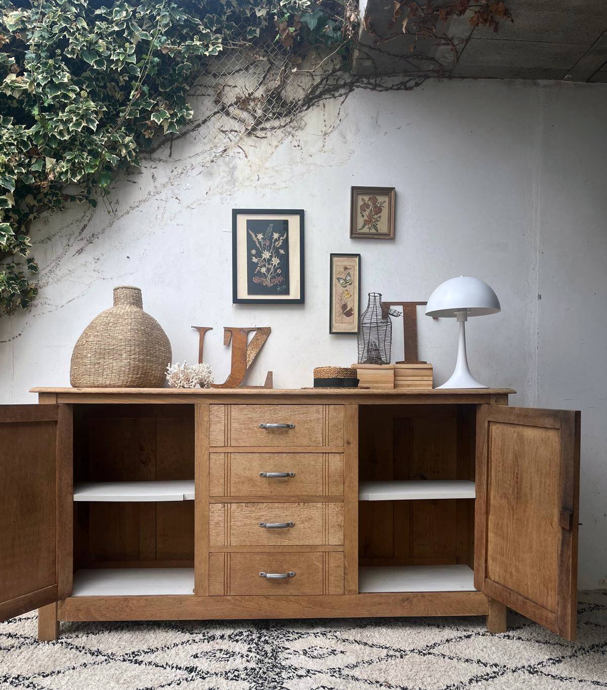 country-style sideboard