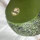 Barbotine-style avocado and 6 avocado spoons Vintage 80 Siléa