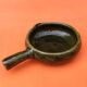 Fire pan / Fondue pot Enamelled terracotta