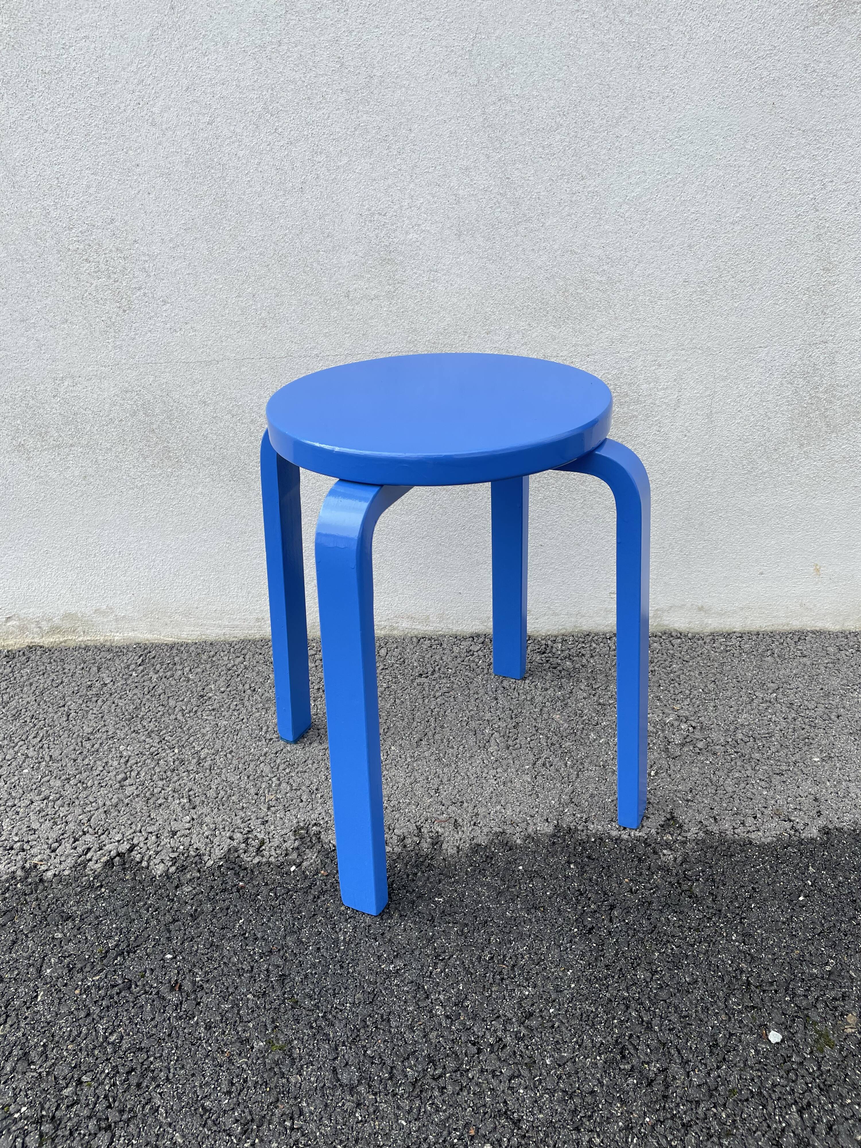 Stool Blue