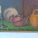 Oil on Panel “Still Life” by: Le Baro