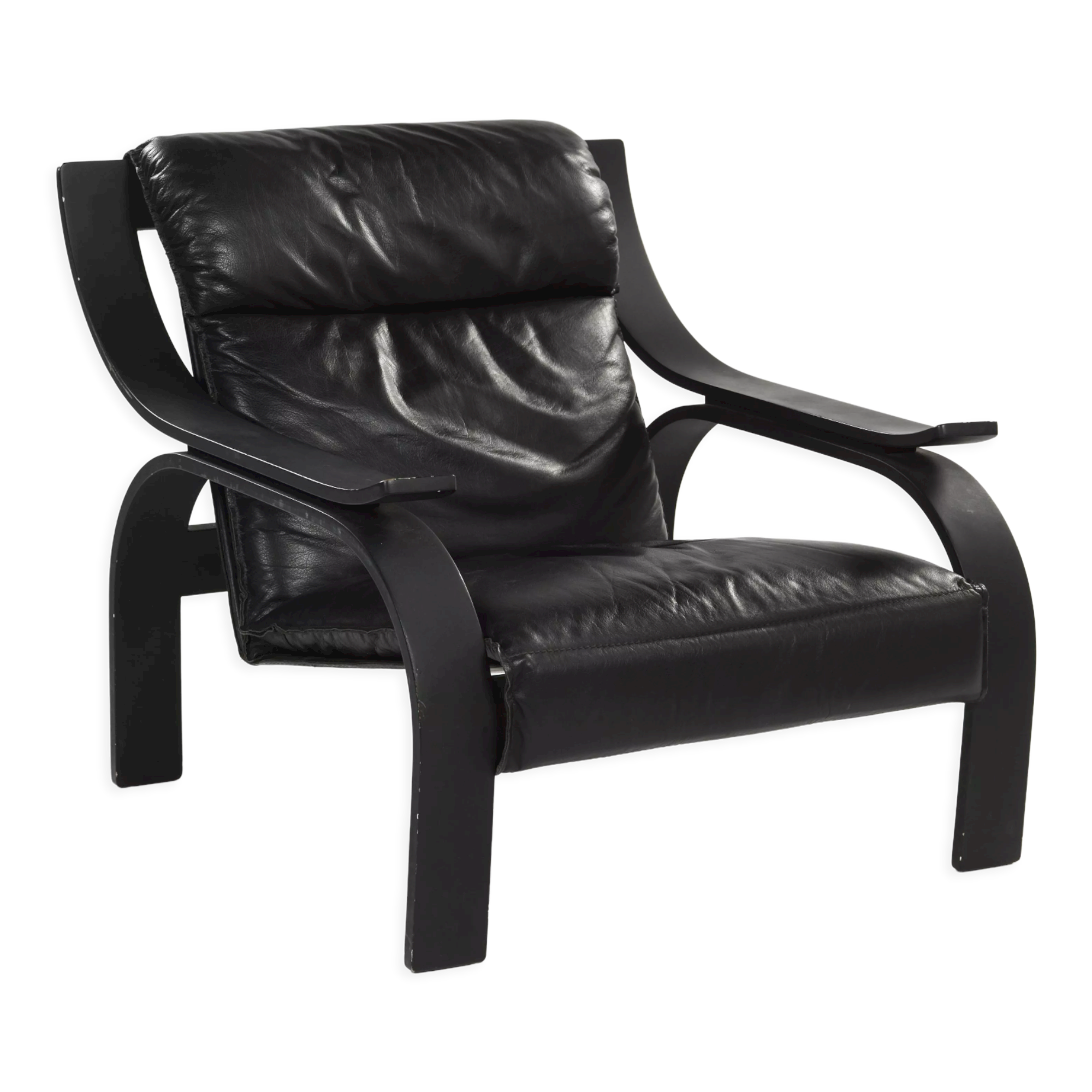 Woodline model armchair by Marco Zanuso, circa 1970