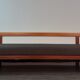Daybed Rénové Teck et Tissu anthracite, design Ingmar Relling par Ekornes, Vintage Norvégien 1960s