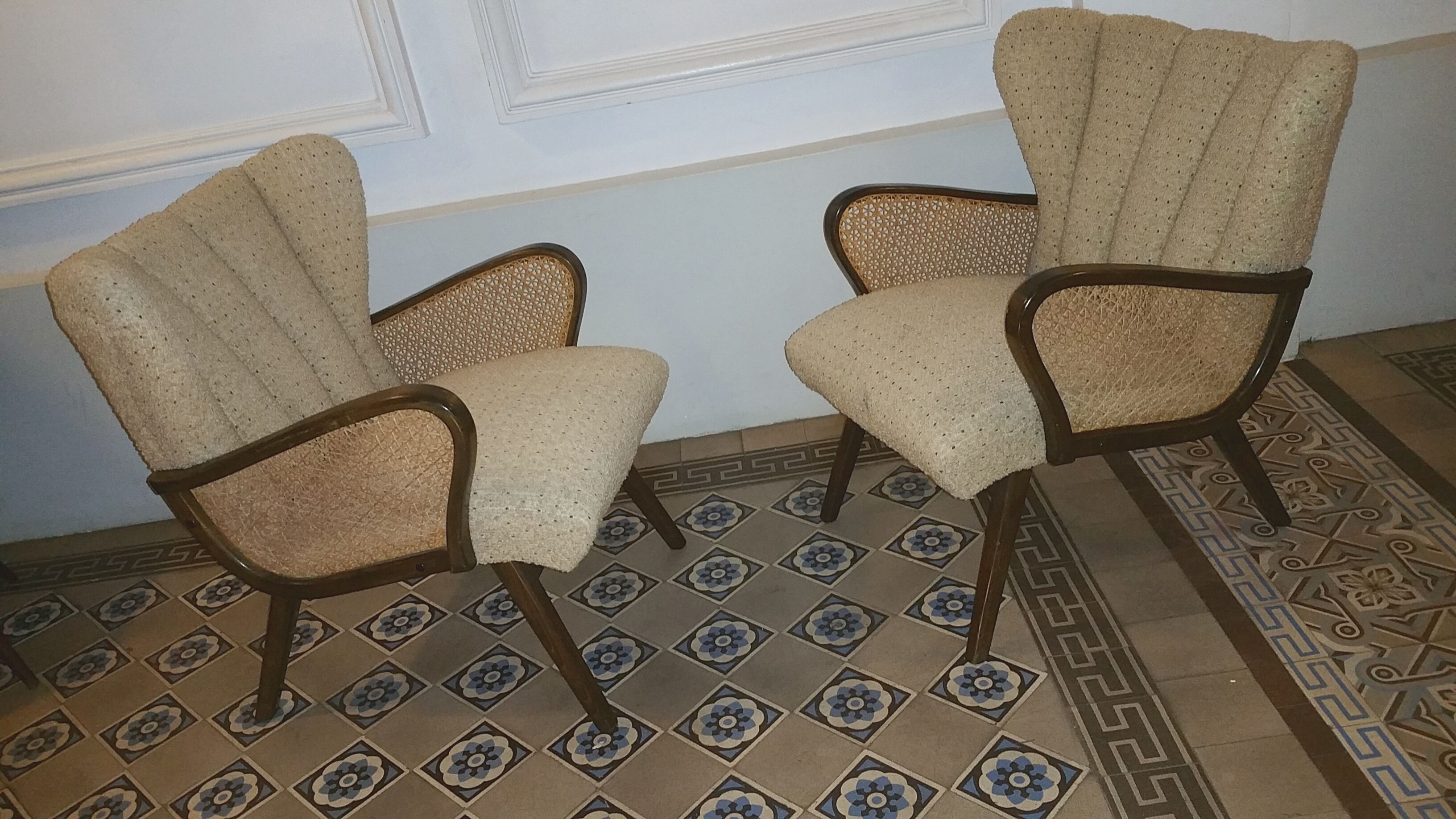 50s wing chair chair