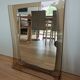 Vintage Wall Mirror with Shelf: 1970s Hollywood Regency Decor