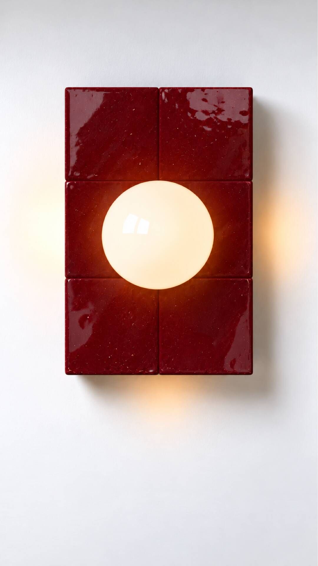 Ceramic wall lamp