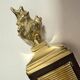 Antique Pair of 3-Light Wall Lights - Gilt Bronze and Mahogany - Neoclassical - 40's