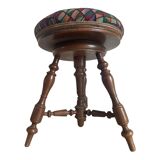 Antique piano stool