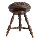 Antique piano stool