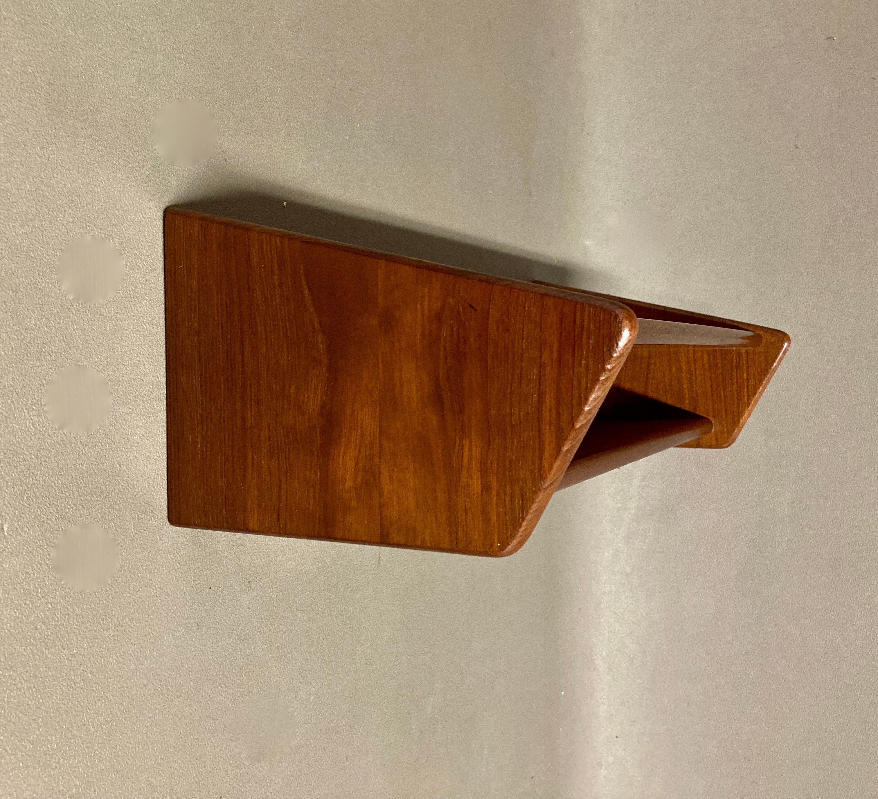 Mirror and console Scandinavian design 1950