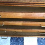 Commode année 60 pieds compas