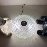 Limburg glass & brass ceiling light by Helena Tynell